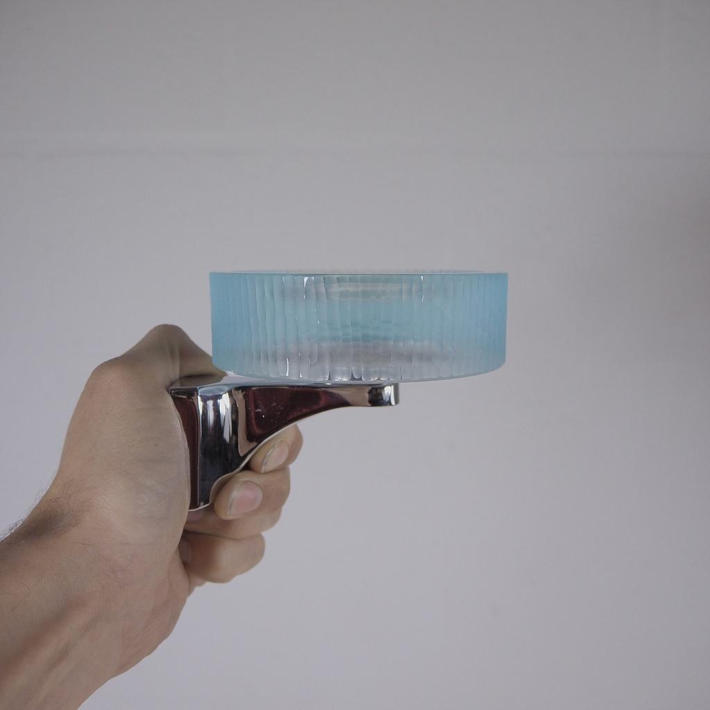 [144SAN019] Glass holder 'Orbiter' by Studio Caprotti (Incisa)