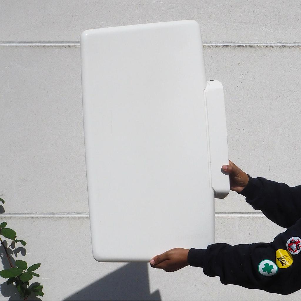 [148SAN004] Urinal divider by Geberit