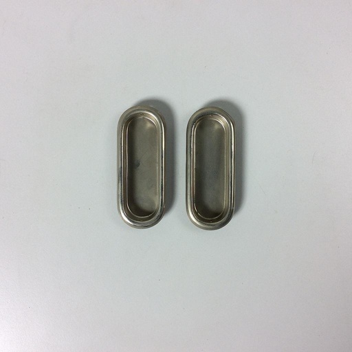 [103HAR097] Pair of Inset Cabinet Handle (8 cm)