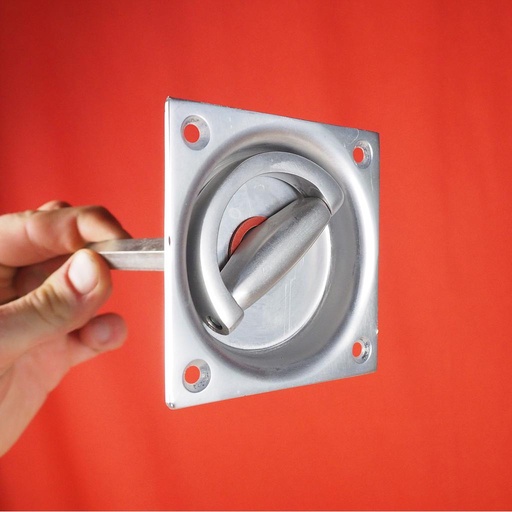 [183HAR028] Sliding door handle in aluminium