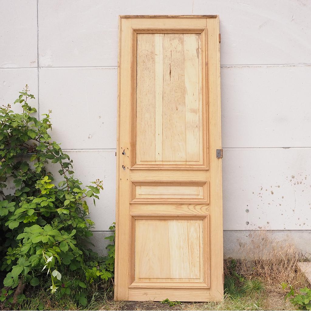 [189DOP030] Wooden door (W. 90 x H. 247,4 cm) - Left