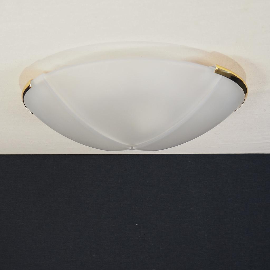[206LIG520] Ceiling light 'Arlequin' by Milan - Gold (⌀ 36 cm)