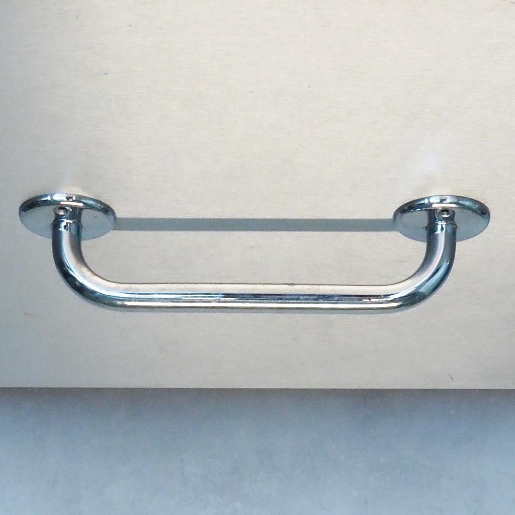 [999HAR982] Pull handle in chromed aluminium