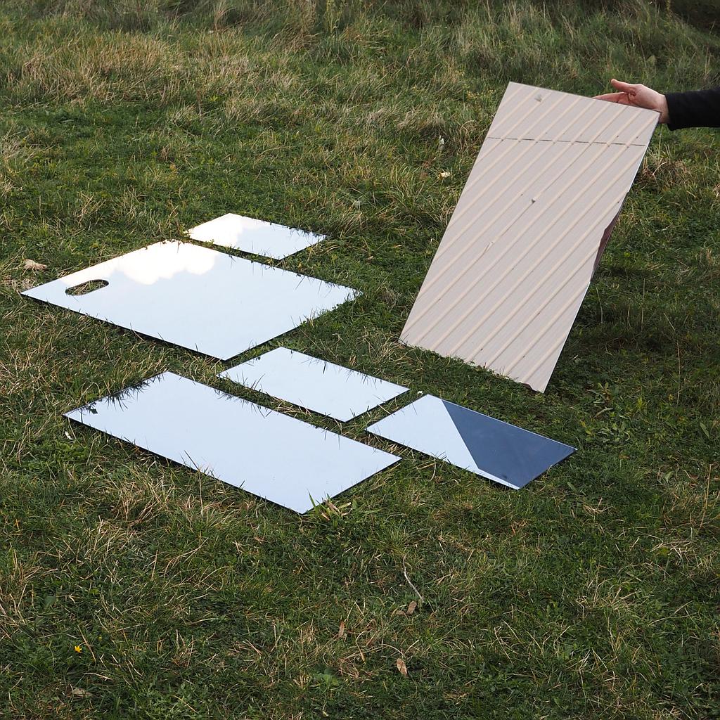 [999SAN161] Smoked mirrors (various sizes) - Only available in our physical shop