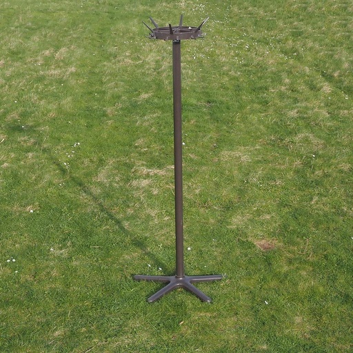 [999FUR1018] Coat rack in powder coated steel by Drisag (ca. 1980) - H. 175,5 cm