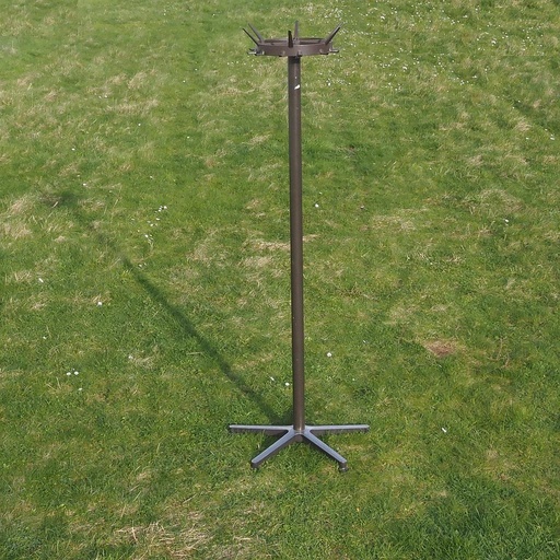 [999FUR1024] Coat rack with chromed legs by Drisag (ca. 1980) - H. 173 cm