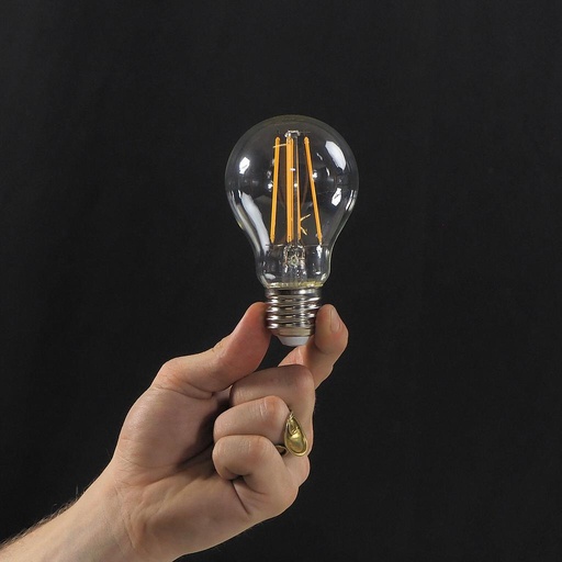 [4099854252587] Bulb "Ledvance classic A clear filament glass" (E27 - Dimmable) Energy class B