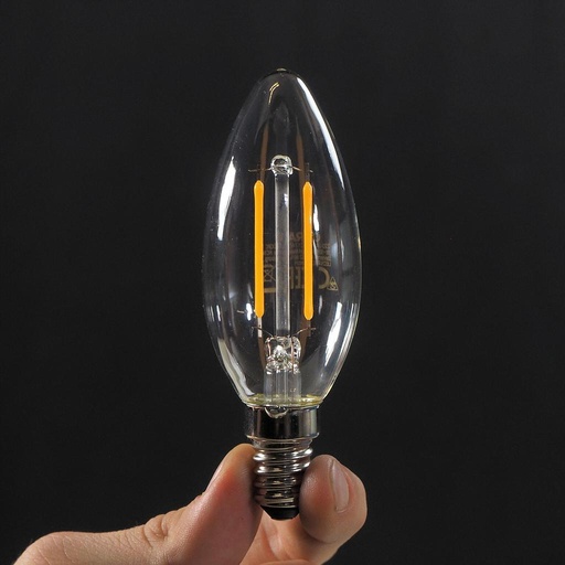 [4099854255267] Bulb "Ledvance classic 40W clear filament glass Dimmable" (E14) Energy class B