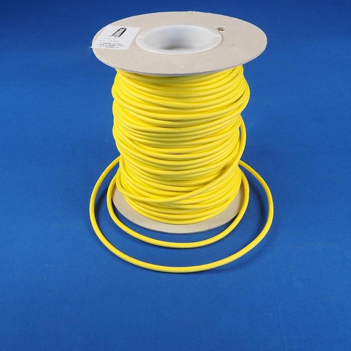 [998LIG604] Electrical textile cable 3*0,75 (YELLOW)