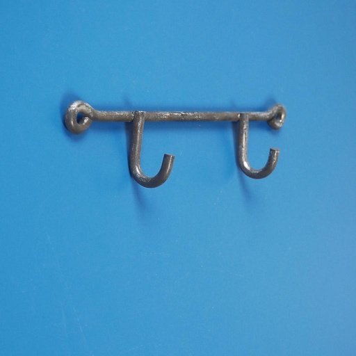 [999HAR1070] Double hook in steel