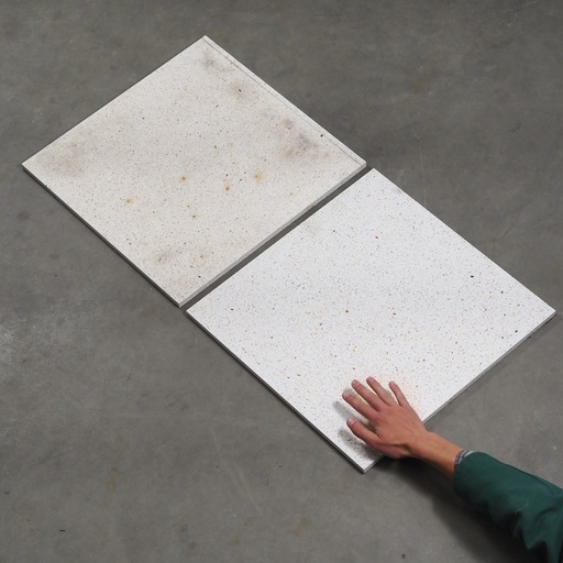 [999CLA891] Square recut slab of terrazzo ‘Vetisol Cristo’ (50 x 50 cm)