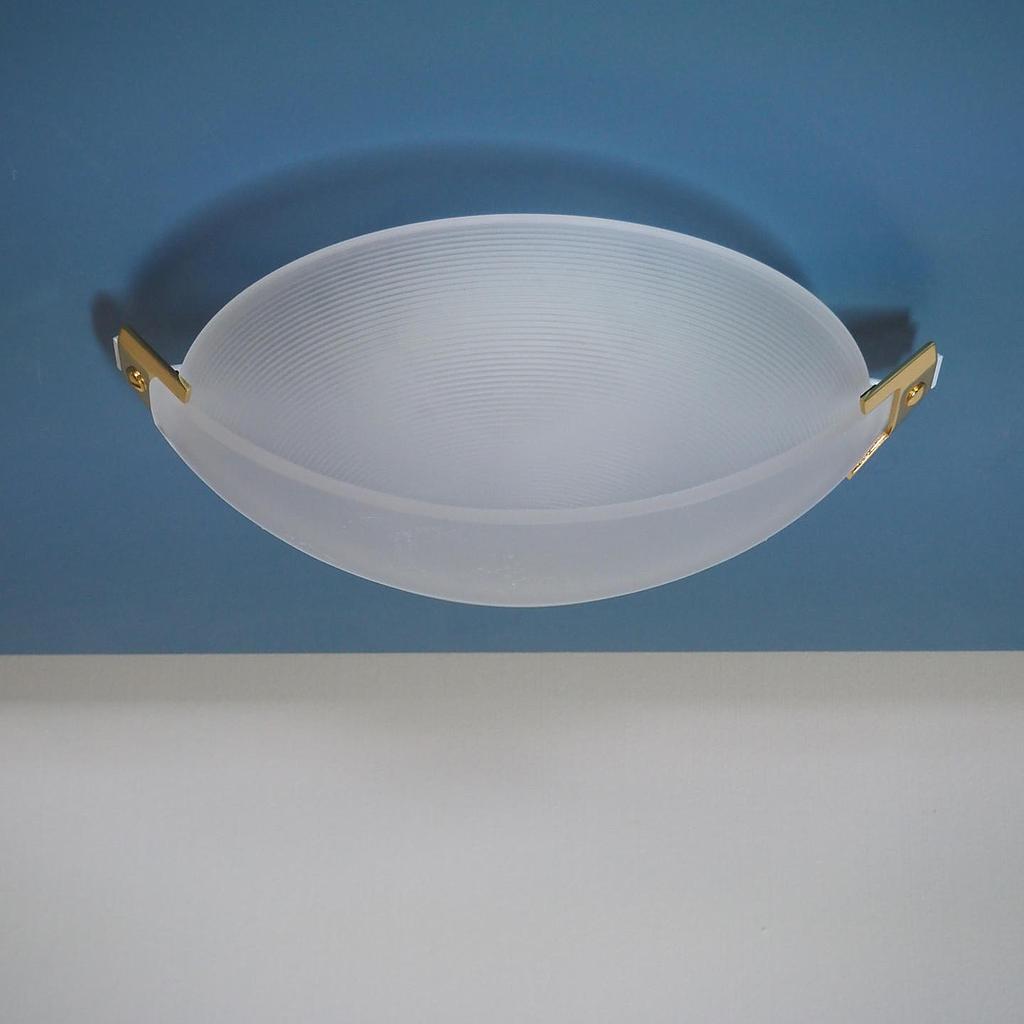 [206LIG807] Ceiling light 'Teseo' by Milan (⌀ 29 cm) - Gold