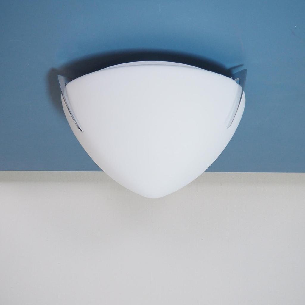 [206LIG809] Ceiling light 'MI5649' by Milan - Chromed (W. 34 cm)