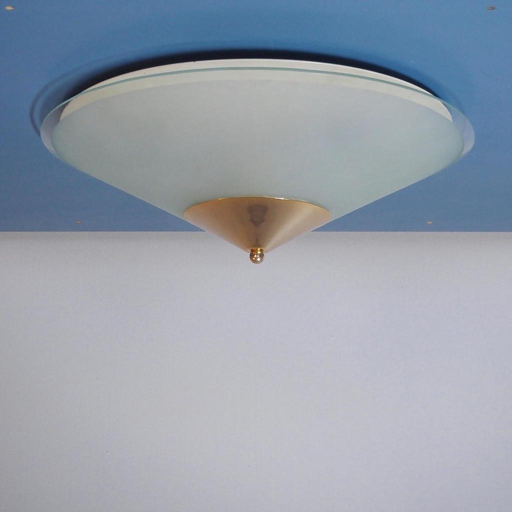 [206LIG814] Ceiling light by Tre Ci Luce (ca. 1980)