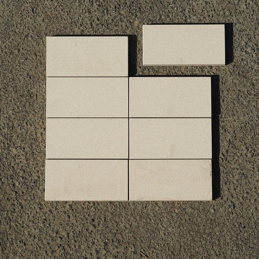 [999FLO184] Speckled dry pressed ceramic floor tiles by Zahna Fliesen (10 x 20 cm) - Sold per m2