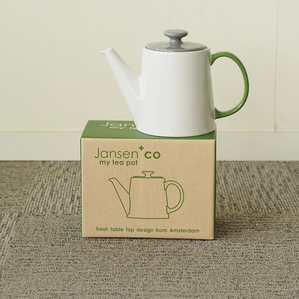 [JC1139G] Tea pot 'My tea pot' by Anouk Jansen for Jansen+Co