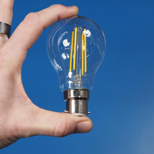 [4099854054372] Bulb 'Ledvance classic A60' - Clear filament glass dimmable (B22d)