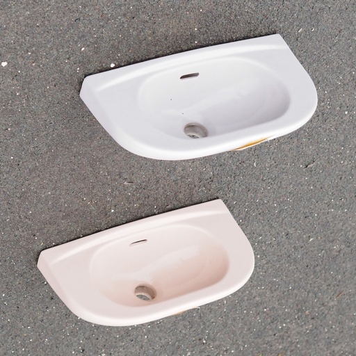 Sink in glazed porcelain by Sphinx - Beige or Grey