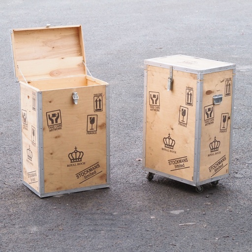 Wooden box 'Stockmans' from Royal Boch - Rectangular