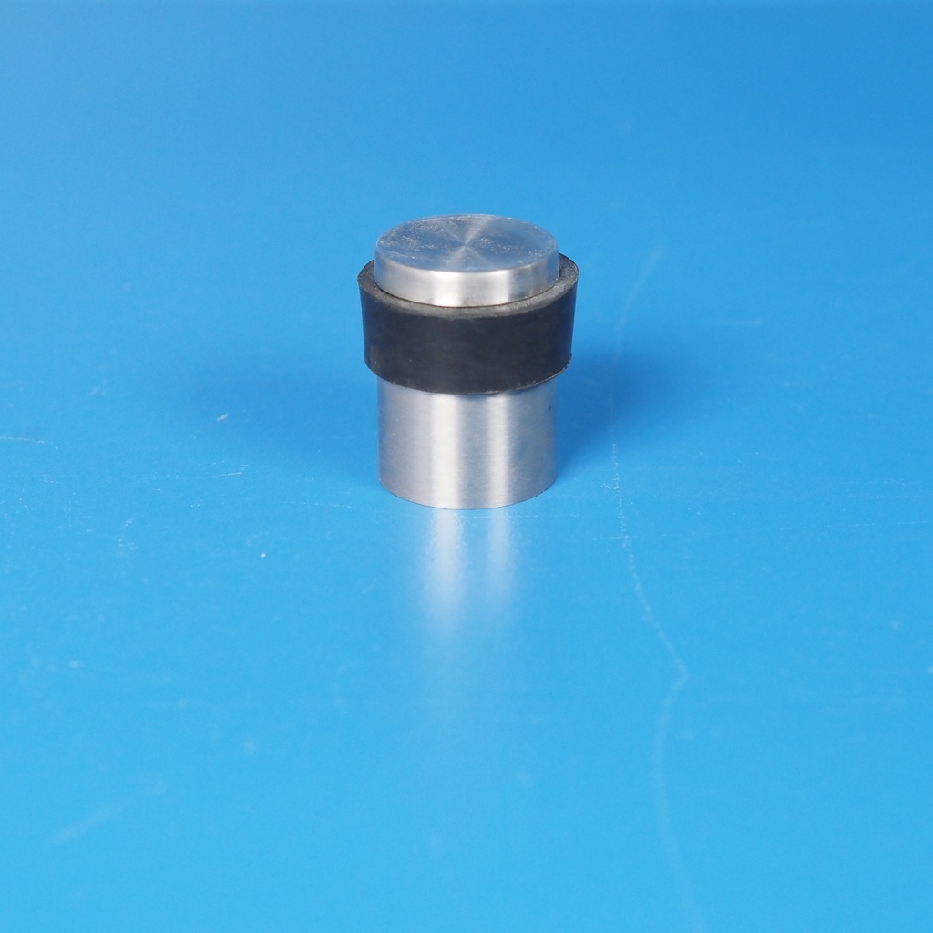 [999HAR1092] Door stop in stainless steel with rubber ring