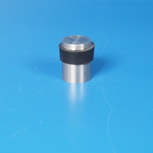 [999HAR1092] Door stop in stainless steel with rubber ring