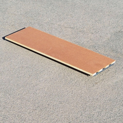 [999FUR1447] Hardboard panel 'Almawood' by Almasy (117 x 39 cm)