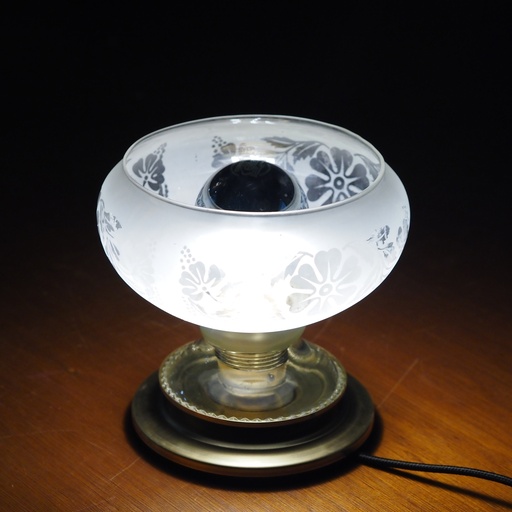 [999LIG1401] Table light 'Julia' in brass and glass