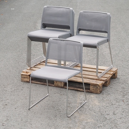[968FUR58197] Stackable chair 'Aline' by Andreas Störiko for Wilkhahn